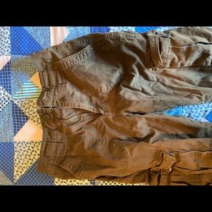 Forever 21 olive green cargo pants